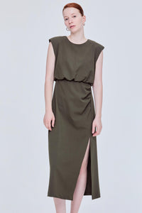 Magyar Gathered Dress