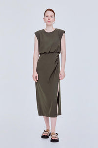 Magyar Gathered Dress