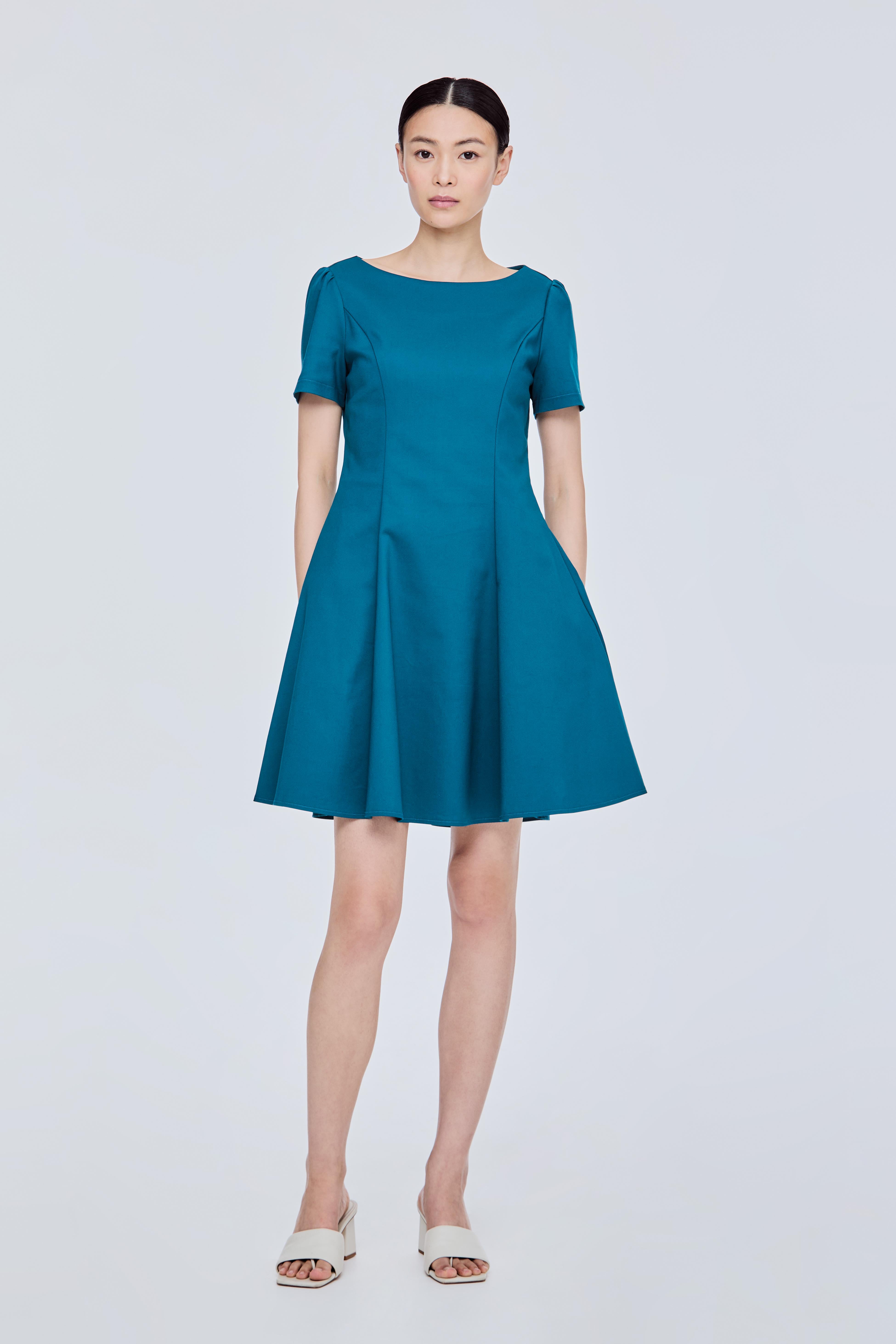 strapless open back dress Princess Seamed Dress – iORA