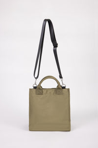 Utility Pocket Tote Bag - Army Green