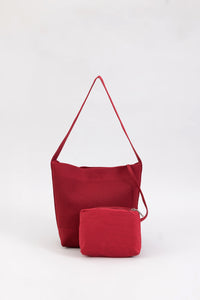 Mesh Knit Slouch Shoulder Bag