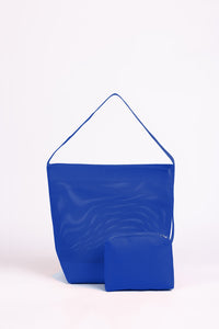 Mesh Knit Slouch Shoulder Bag