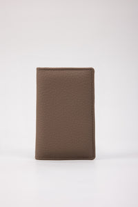 Mini Folded Card Holder - Brown