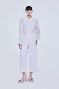 Oversized Crepe Blouse