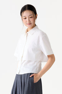 Relaxed Wide Sleeve Shirt
