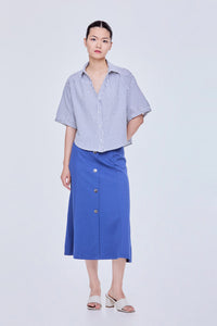 Seersucker Stripes Blouse