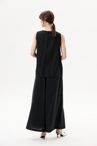 Asymmetrical Tie-Knot Flare Top