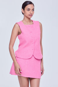 Lurex Tweed Waistcoat