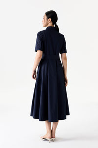 Utility Pleated Dress