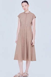 Clean Mandarin Collar Dress