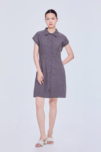 Collared Magyar Shirt Dress