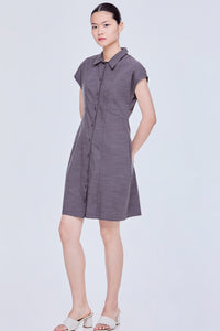 Collared Magyar Shirt Dress