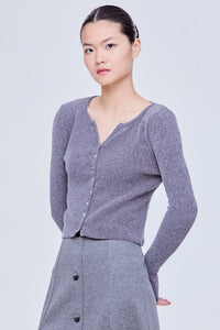 Soft Ribbed Cardigan