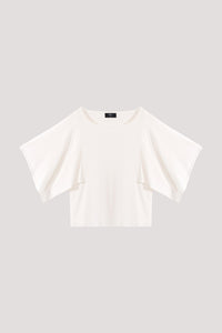 Handkerchief Sleeve Knit Top