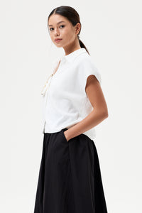 Magyar Ribbed Knit Top