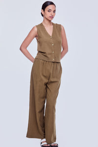 Buttondown Knit Vest
