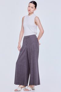 Casual Wide Flare Trousers