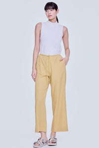 Drawstring Pull-On Trousers