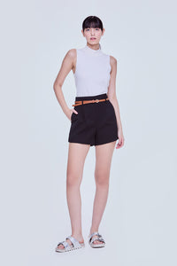 Pleated Waist Shorts