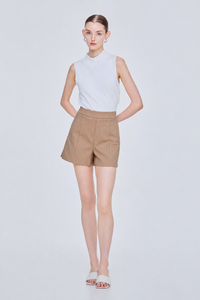 Single Welt Pockets Shorts