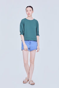 Three-Quarter Sleeved Blouse