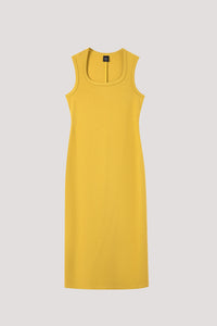 Sleeveless Jersey Midi Dress
