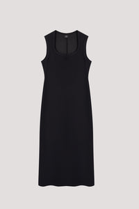 Sleeveless Jersey Midi Dress