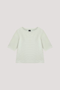 Fine Textured Half Sleeve Top