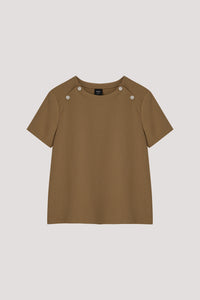 Basic Front Button Tee