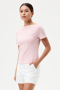 Basic Boat Neck Tee