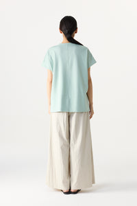 Boxy Paneled Magyar Tee
