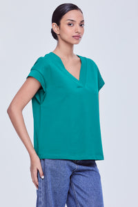 V-Neck Boxy Vest