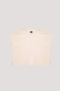Shoulder Button Magyar Top