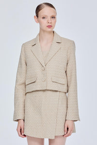 Basic Tweed Jacket