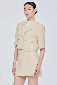 Boxy Cropped Blazer