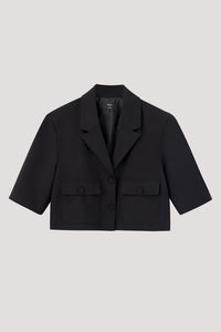 Boxy Cropped Blazer