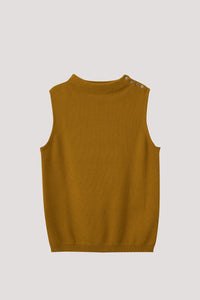 Shoulder Button Knit Top