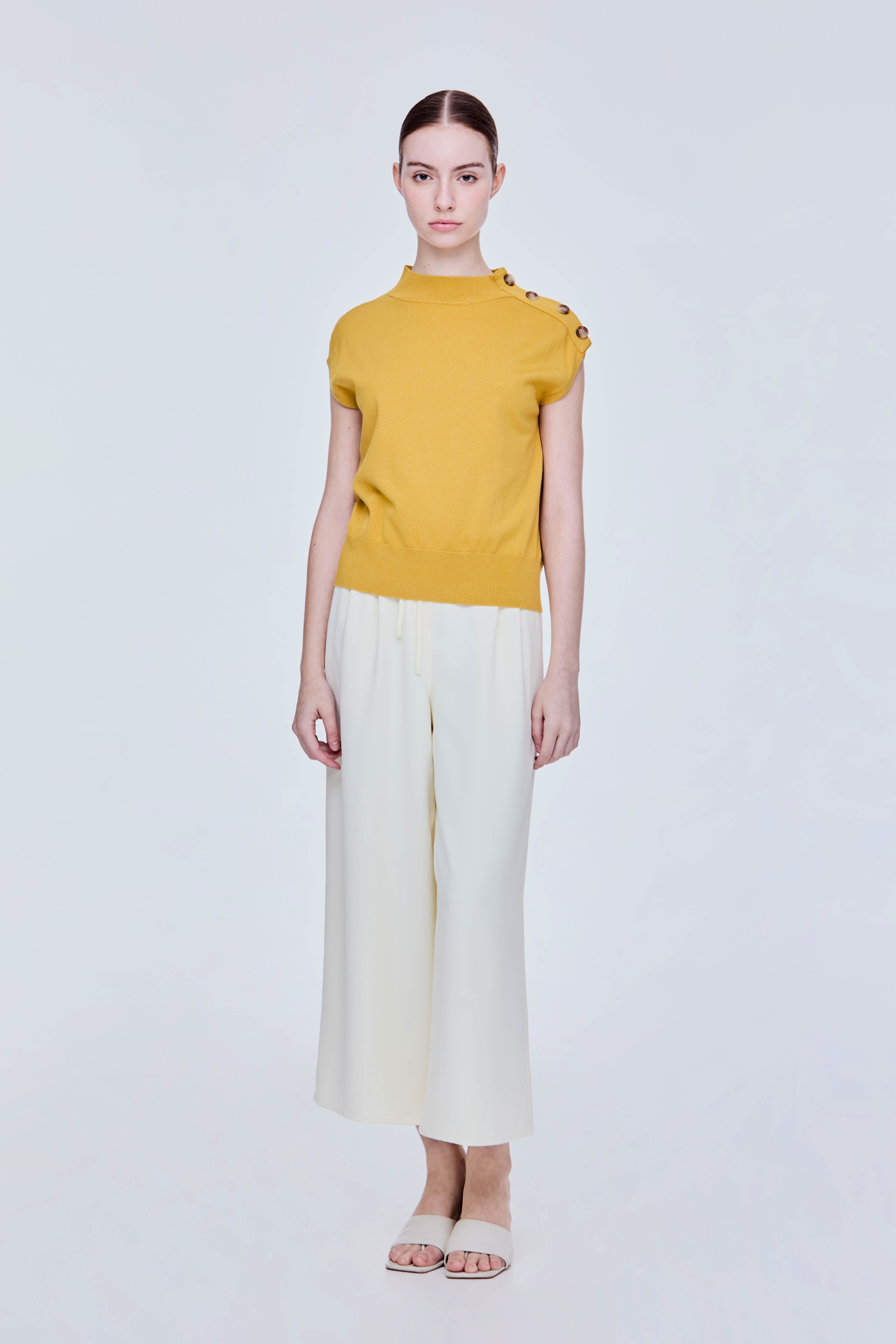 High Neck Magyar Knit Top – iORA
