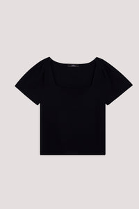Square Neck Knit Top
