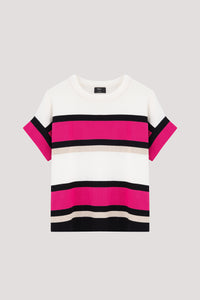 Magyar Stripe Knit Top