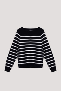 Breton Long Sleeve Knit Top