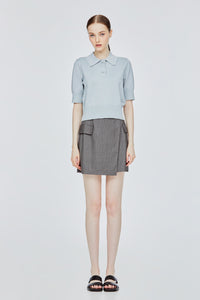 Knitted Polo Shirt