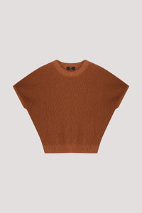 Basic Waffle Knit Top