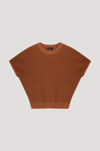 Basic Waffle Knit Top