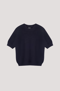 Raglan Sleeve Ribbed Knit Top