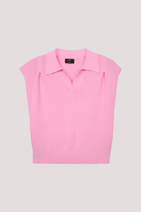 Smart Collared Magyar Knit Top