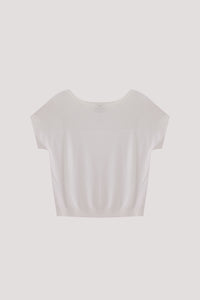 Mixed-Knit Top