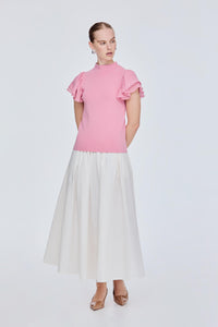 Butterfly Sleeve Knit Top