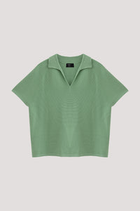 Boxy Raglan Knit Top