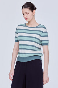 Tri-Color Sweater
